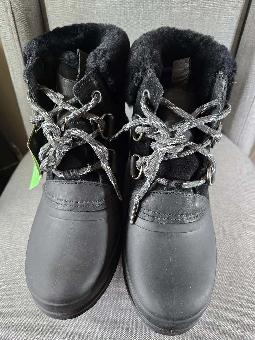 Kamik Lauren Women's Black Winter Boot-Size 8- NEW